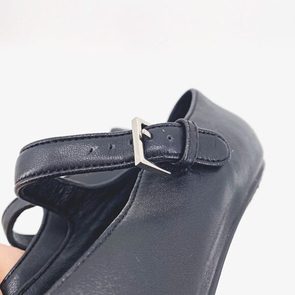 The Row Ava Leather Mary Jane Flats Sz 36 - Picture 5 of 13